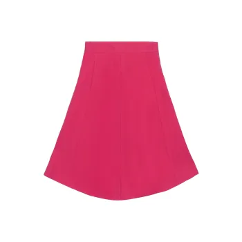 GUCCI Epilogue Series FW20 Casual Long Skirts Women's Dark Pink
