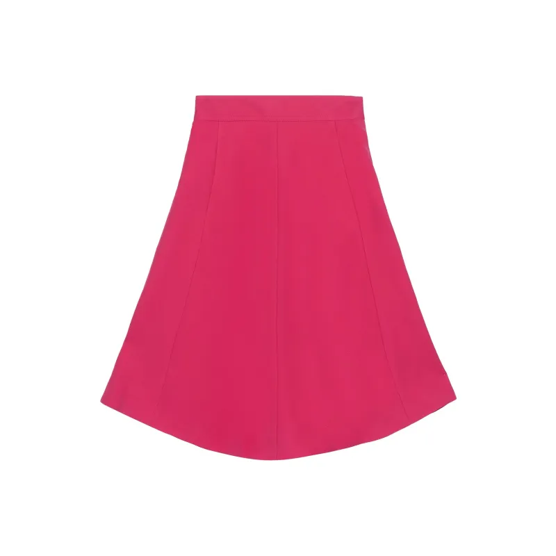 GUCCI Epilogue Series FW20 Casual Long Skirt Women's Dark Pink-0