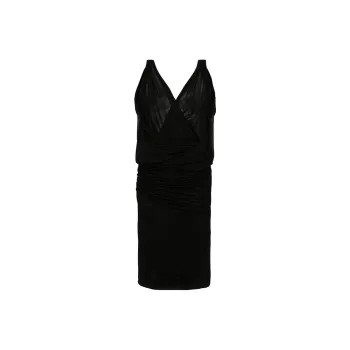SAINT LAURENT Sleeveless Dress Women's Black