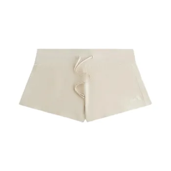 KITH Women's 2024 Summer Collection SS24 Codi Micro Short Casual Shorts Women's Ecru