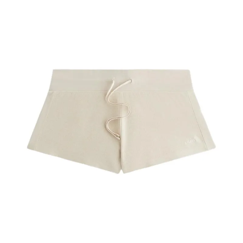 KITH Women's 2024 Summer Collection SS24 Codi Micro Short Casual Shorts Women's Ecru-0