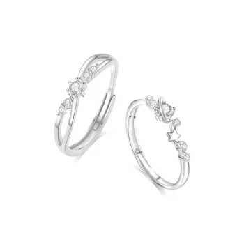 SHK Colored Glaze Jade Rings Unisex