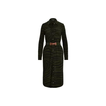 Polo Ralph Lauren Long-Sleeved Dresses Women's Green