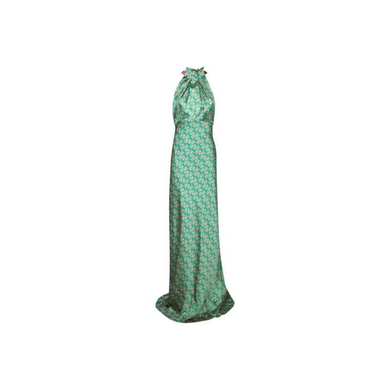 SALONI SS24 Sleeveless Dress Women's Green-0