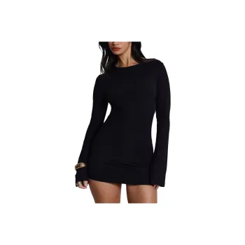 Jaded London Long-Sleeved Dresses Women's Black