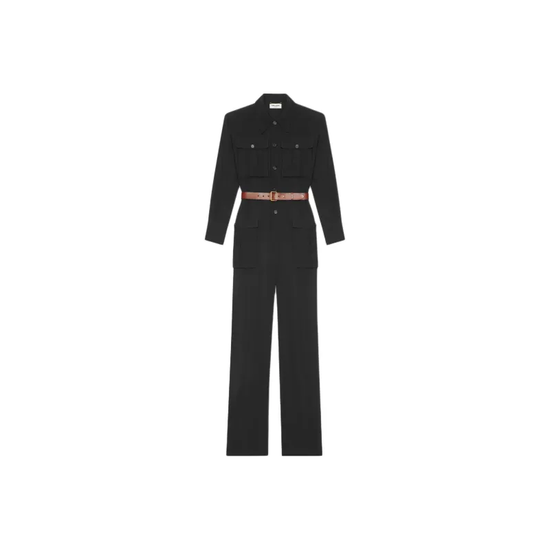SAINT LAURENT Jumpsuit Women's Black-0