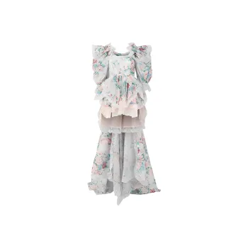 Selkie Long Sleeved Dresses Women's Rose Vine