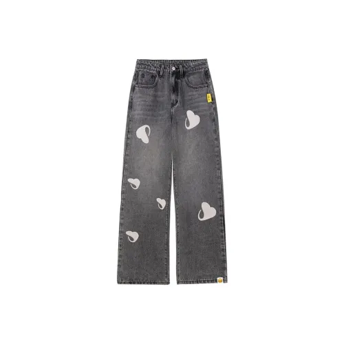 B.Duck Jeans Women's Black