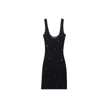 Alexander Wang Embellished Detailed Dress
