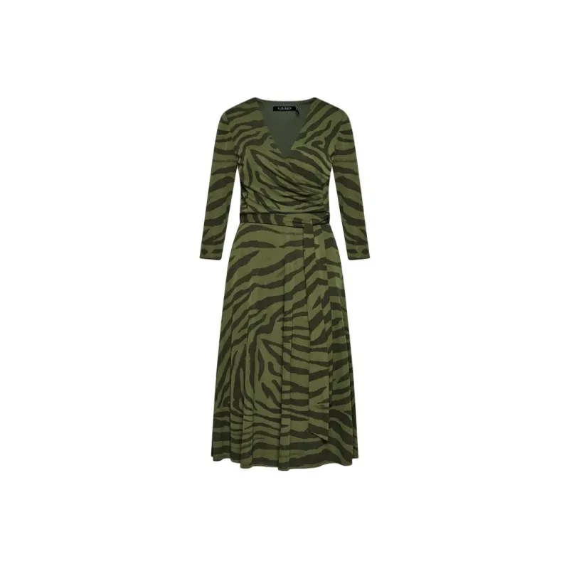 Polo Ralph Lauren Long Sleeved Dress Women's Green-0