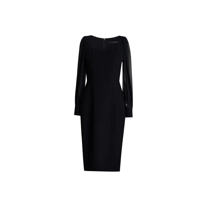 ROEYSHOUSE Long Sleeved Dresses Women's Black-0
