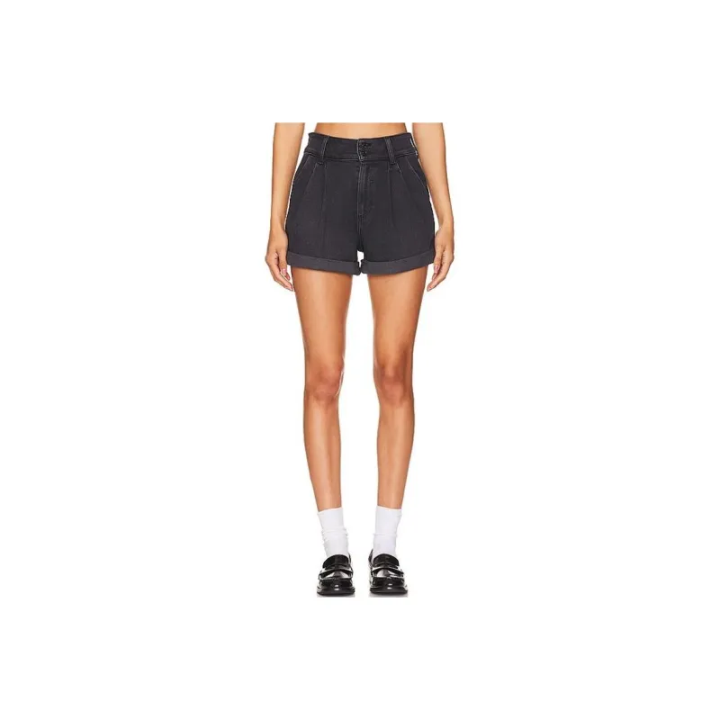 PAIGE Casual Shorts Women's Black-0