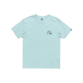 Quiksilver Evo Original T Shirt Men's Light Blue