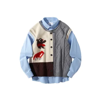 RED DRAGONFLY Shirt Matching Set Unisex Gray