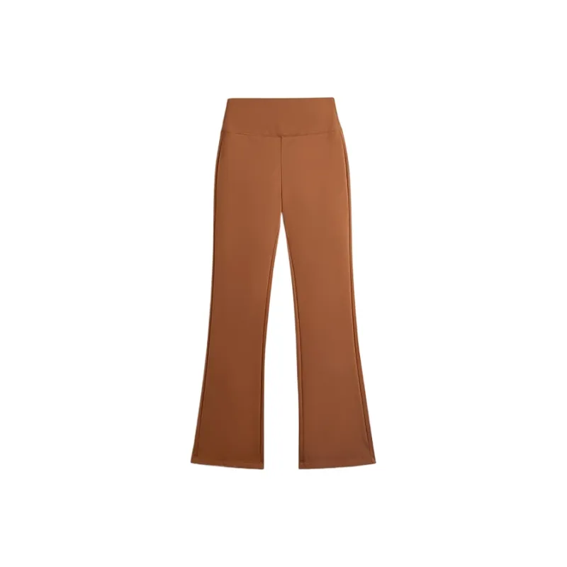 Wilson Knitted Sweatpants Women's Coffee-0