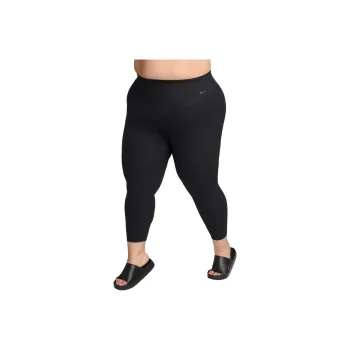 Nike Zenvy Rib Women's Gentle-Support High-Waisted 7/8 Leggings Plus Size