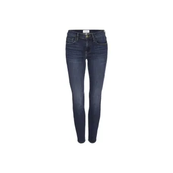 FRAME LE HIGH SKINNY Jeans Women's Dark Blue