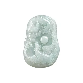 Jade Is Boundless Glutinous Jade Jadeite Necklaces Unisex