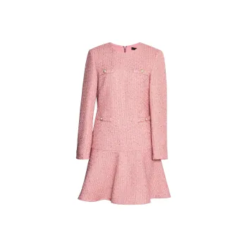 ROEYSHOUSE Long Sleeved Dresses Women's Pink