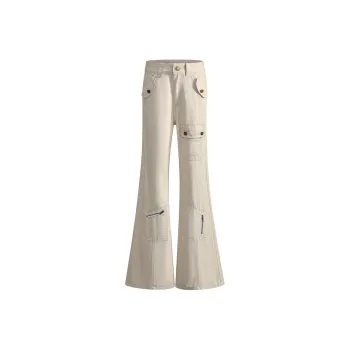 TLONELY1 Jeans Women's Apricot