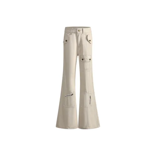 TLONELY1 Jeans Women's Apricot