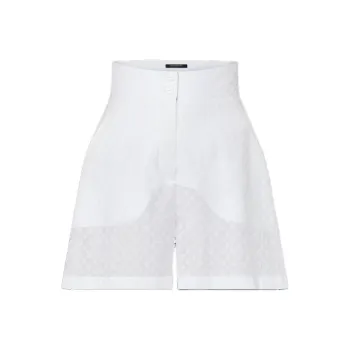 LOUIS VUITTON Monogram Fil Coupé Shorts