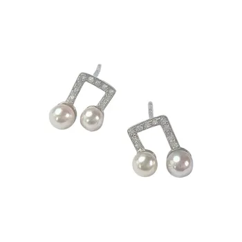 DARA Pearl Stud Earrings Women's
