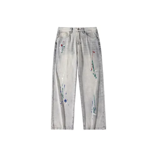 CHRROTA Jeans Women's Yellow Mud Blue