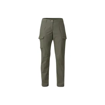 DECATHLON FORCLAZ TRAVEL 100 Cargo Pants Women's Khaki Green
