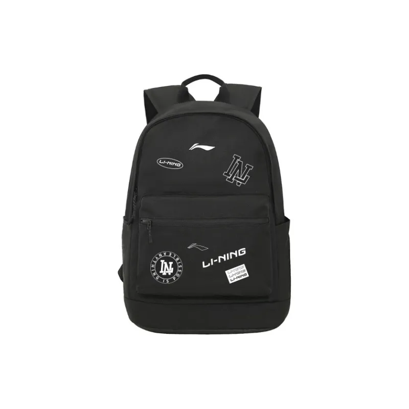 LiNing Polyester Backpack Unisex Black-0