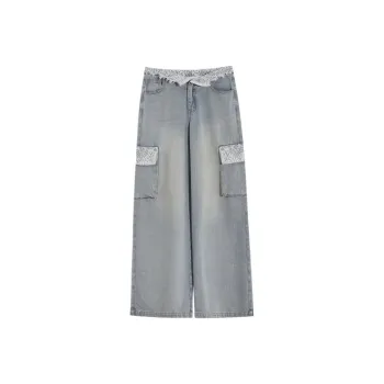 DREAM SEVEN 77 Jeans Women's Light Denim Blue