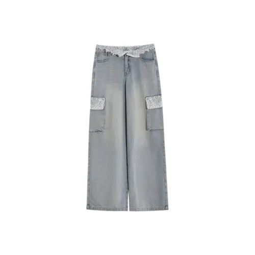 DREAM SEVEN 77 Jeans Women's Light Denim Blue