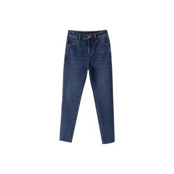 XIANGYING Jeans Women's Denim Blue