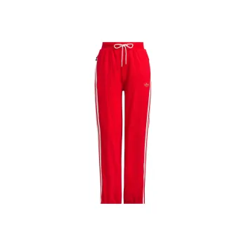 Adidas Originals LNY W JERSEY P Knitted Sports Pants Women's Light Scarlet