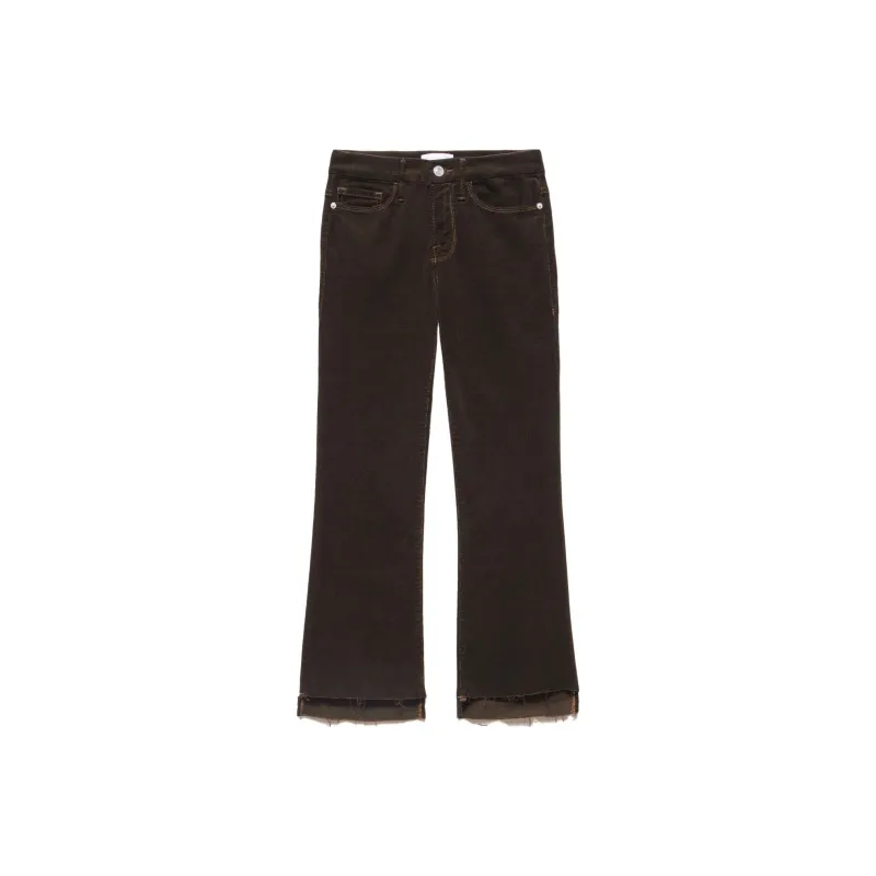 FRAME High Waist Cropped Jeans-0