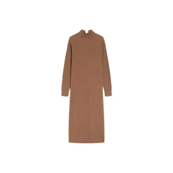 'S MAX MARA Long Sleeved Dress Women's Caramel