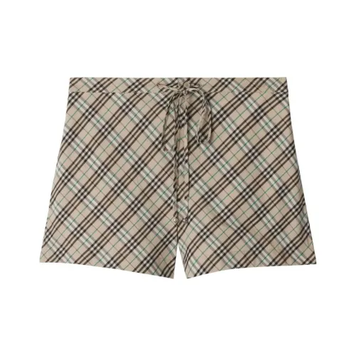 Burberry Vintage Checked Drawstring Shorts
