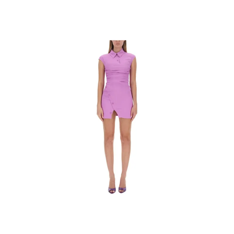 MOSCHINO Jeans Draped Mini Dress-0