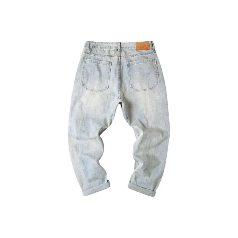FAIRWHALE Jeans Unisex Denim Blue-1