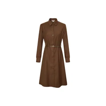 HAZZYS Long Sleeved Dress Women's Camel