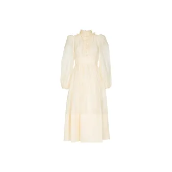 Zimmermann Long-Sleeved Dresses Women's Nude