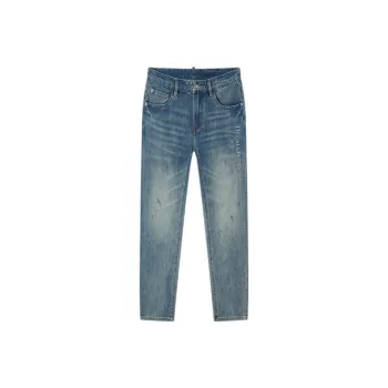 DEGAIA Jeans Men's Light Denim Blue