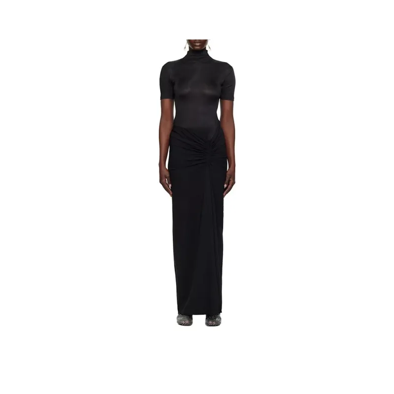 CHRISTOPHER ESBER Short Sleeved Dresses Women's Black-0