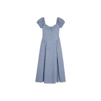 Hollister Short-Sleeved Dresses Women's Marine Blue