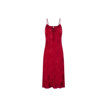 Rouje DARIA DRESS Slip Dresses Women's Red