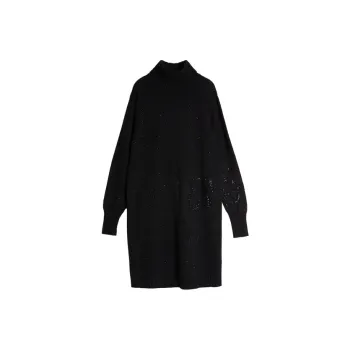 ELLE Long Sleeved Dresses Women's Black