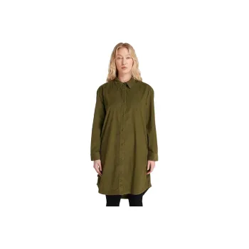 Timberland Long Sleeved Dresses Women's Dark Olive Green