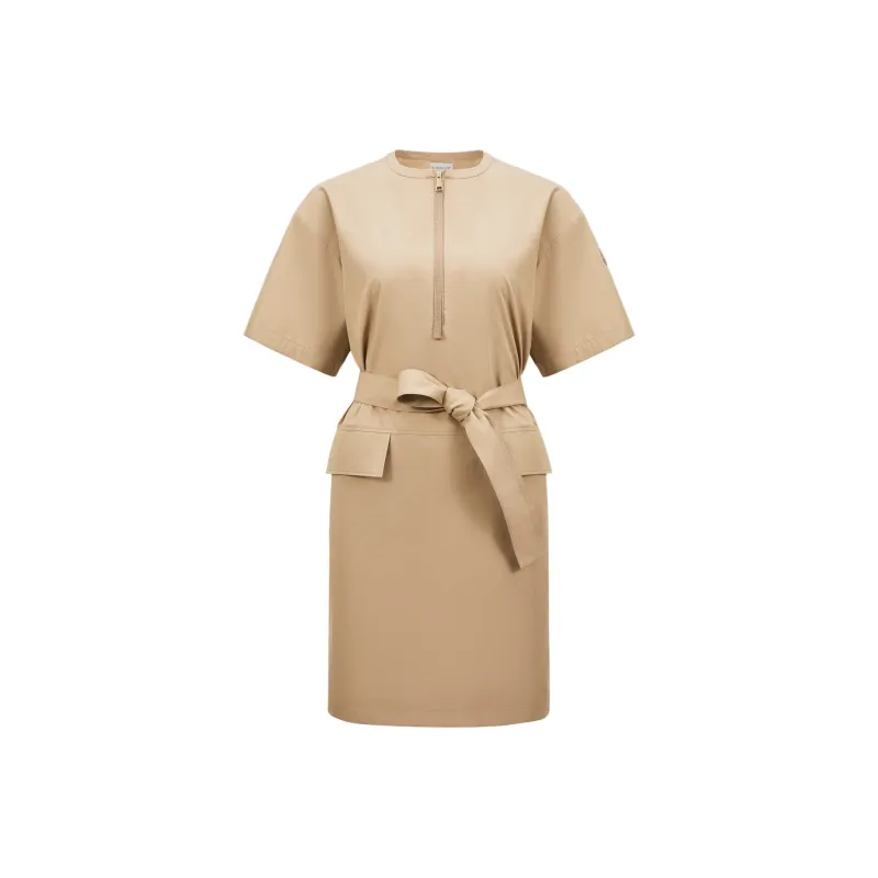 Moncler Belted Midi Dress-0