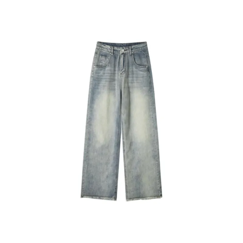 Kazakhstan Jeans Women's Washed Blue-0