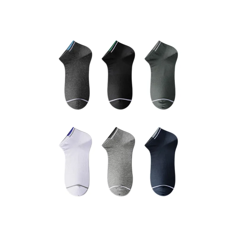 LUYOUYE Ankle Socks Men's 6 Pack-1
